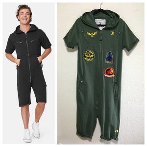 Onepiece Aviator Onesie Short Jumpsuit 2016 Frogner Norway Size Medium Mens